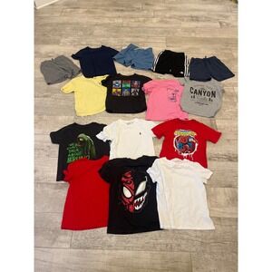 Kids Disney Encanto Spiderman Polo Ralph Cat Jack Oshkosh Shirts Shorts Bundle